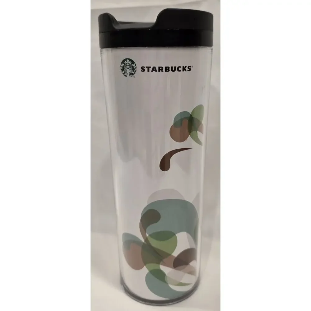 Starbucks‎ 2014 Subaru Coffee Travel Tumbler Mug 16 fl oz. White- BPA Free